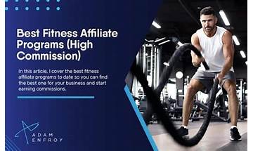 10 Best Fitness Affiliate Programs in 2023 With High-Paying Commissions